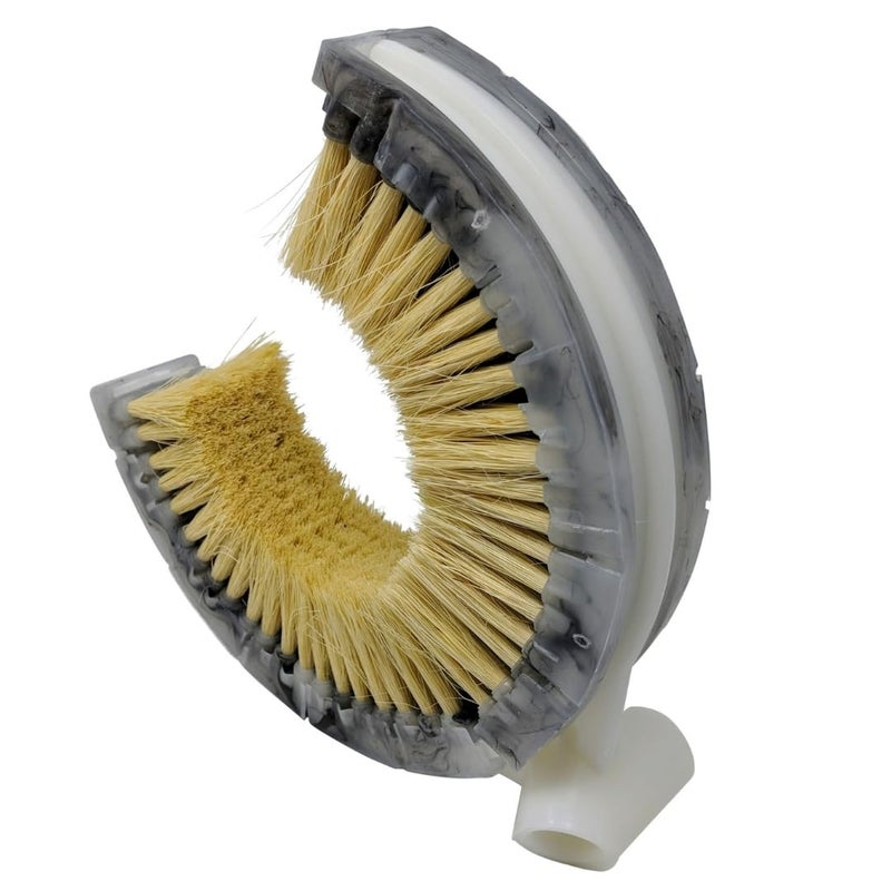 Teravan Curved Wash Brush for Exhaust Stack Pipes with Natural Tampico Fiber, Truck Cleaning Brush, Ideal Scrub Brush for Truck Exhaust Stack Pipes ((8"-10" Diameter) - Image 2